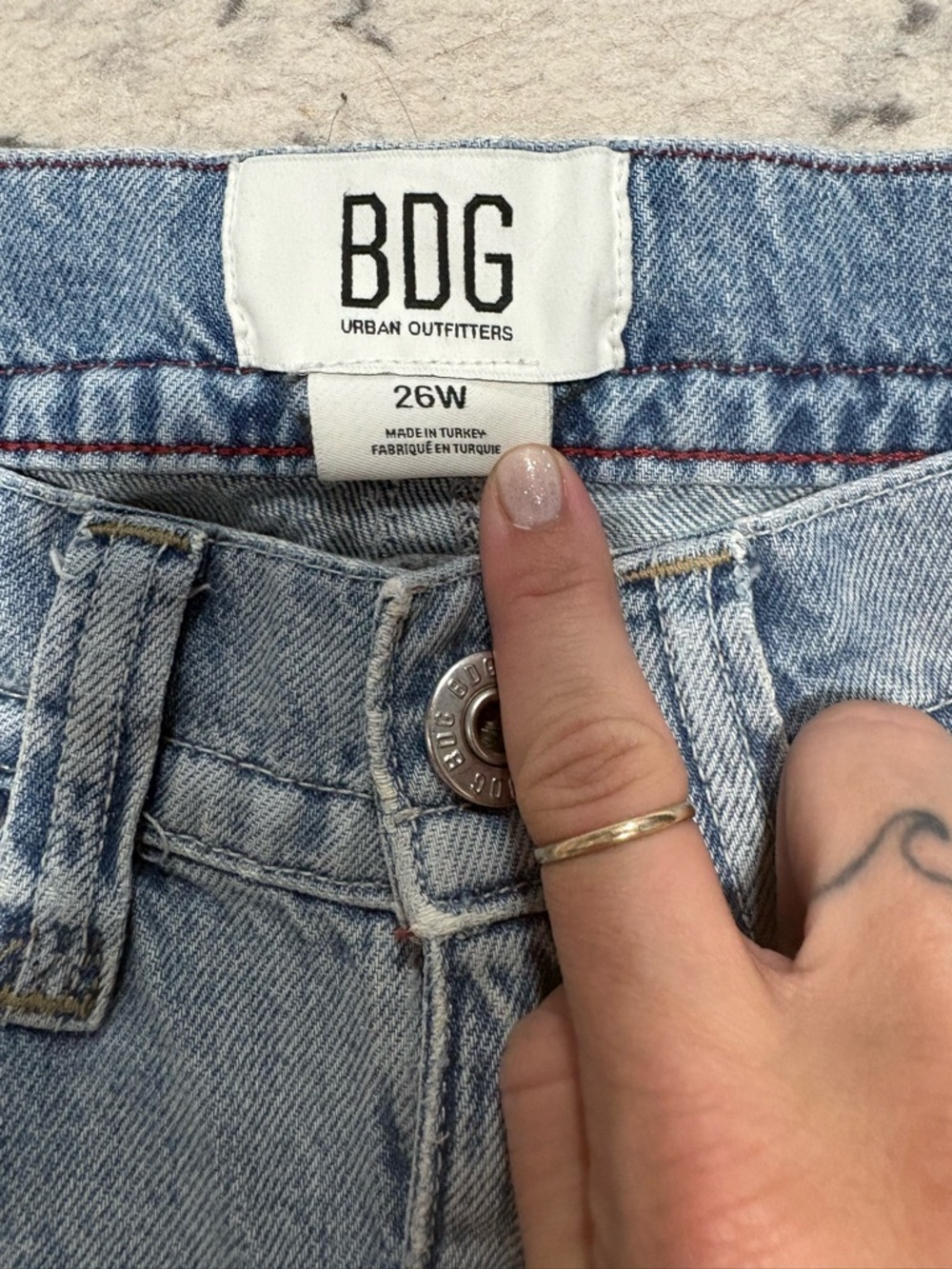 Urban Outfitters BDG Kayla Lowrider Light-Wash Jeans - Picture 5 of 10